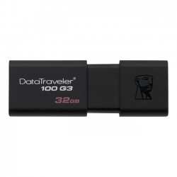 USB-32GB/DT-100 Kingston 32GB USB Flash Drive,USB 3.1/3.0/2.0